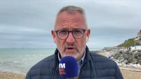 Le maire de Wimereux Jean-Luc Debaële le 23 avril 2024