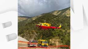 Des Canadairs ont été déployés pour maîtriser l'incendie du col de Tende.