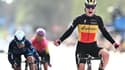 La Belge Lotte Kopecky victorieuse au Tour des Flandres à Audenarde, le 3 avril 2022 