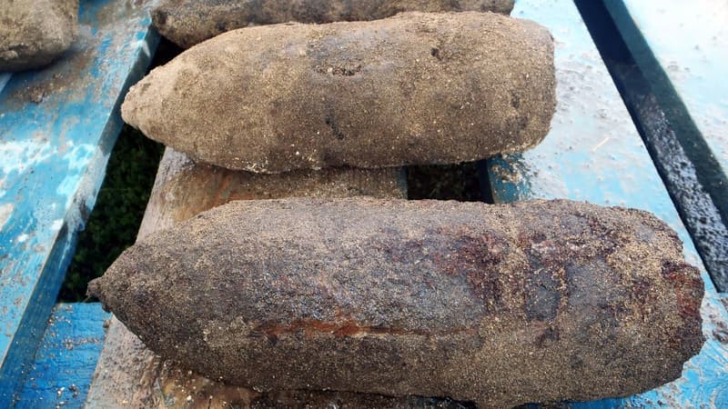 Des obus de la Seconde Guerre mondiale retrouvés dans les iles de Wallis et Futuna.