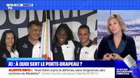 A quoi sert le porte-drapeau aux Jeux olympiques ? - BFMTV répond à vos questions 