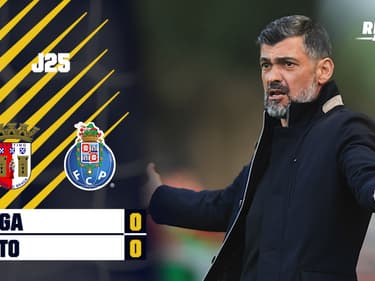 Braga - Porto, l’énorme loupé de Pizzi à la dernière seconde