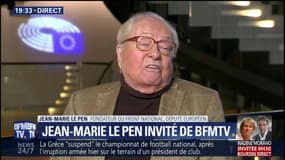 Changer le nom du FN est "stupide", estime Jean-Marie Le Pen