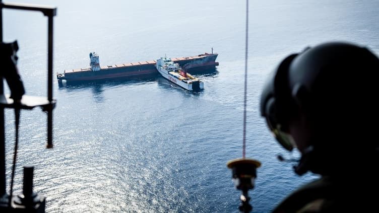 La collision a eu lieu dimanche matin.