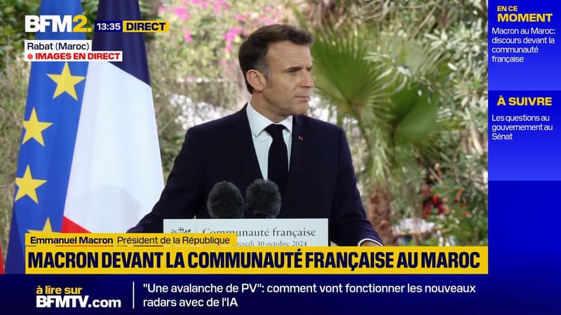 Au Maroc, Emmanuel Macron insiste sur la lutte contre 