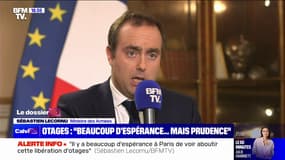 Otages du Hamas: "Historiquement, la République française n'abandonne jamais les siens", réaffirme le ministre des Armées, Sébastien Lecornu 