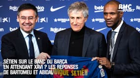 Sétien sur le banc du Barça en attendant Xavi ? les réponses de Bartomeu et Abidal