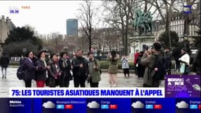 Paris: les touristes asiatiques manquent à l'appel 