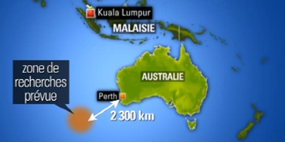 Les débris ont été détectés près des côtes australiennes. Les débris ont été détectés près des côtes australiennes.