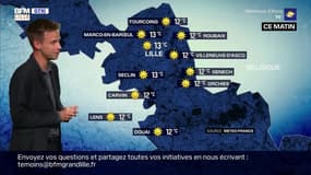 Un léger voile nuageux dans l'après-midi mais une belle journée, jusqu'à 22°C à Lille