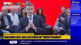 Guerre en Ukraine: Emmanuel Macron a eu un appel avec "quelques collègues" pour "essayer d'avancer"