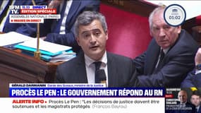 Procès du RN: "Nous souhaitons tous un climat politique apaisé", assure Gérald Darmanin