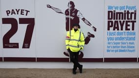 Le mur du London Stadium 