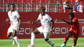 Le Nancéen Warren Bondo face à Dijon