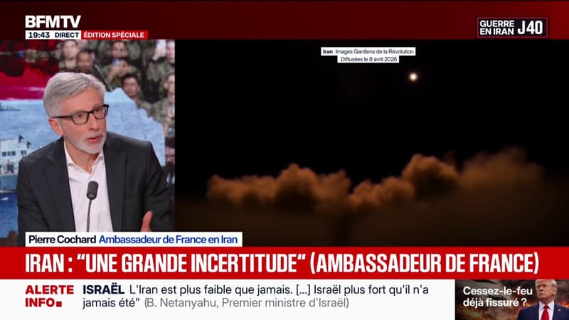 La population iranienne "est complètement désespérée", explique l'ambassadeur de France en Iran