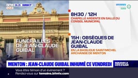 Menton: Jean-Claude Guibal inhumé ce vendredi
