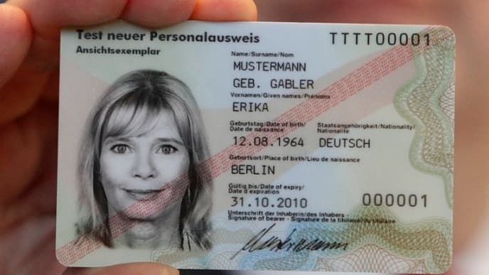 Les cartes d'identité biométriques ont été introduites en Allemagne en 2010.