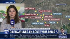 Gilets jaunes : "nous excluons le champs de Mars", qui "ressemble à une grande souricière" explique Laetitia Dewalle