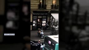 EN VIDÉO - Les images spectaculaires du braquage d'une bijouterie parisienne