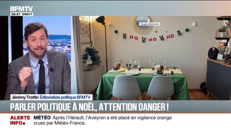 SIGNÉ BFM - Parler politique à Noël n'est pas toujours une bonne idée
