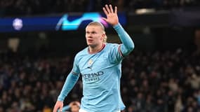 Erling Haaland a marqué cinq buts contre Leipzig en Ligue des champions en mars 2023