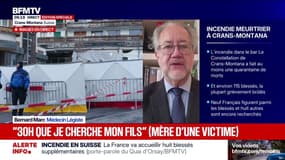 Incendie à Crans-Montana: "L'identification va être très difficile, compte tenu de la destruction des corps", explique le médecin légiste Bernard Marc