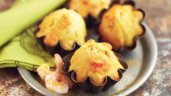 Envie de faire des madeleines ? Suivez notre recette aux crevettes et au curry en cliquant ici.