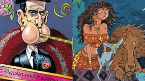 Dessins de Gotlib et de Joann Sfar