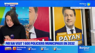 Élection Municipale à Marseille. Payan veut 1 600 policiers municipaux en 2032