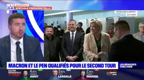 Maximilien Fusone (RN) appelle les électeurs d'Eric Zemmour à "se reporter" sur Marine Le Pen au second tour