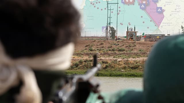 Quelles régions sont contrôlées par les jihadistes de l'Etat islamique en Irak et en Syrie? Réponse en une carte interactive.