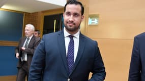 Alexandre Benalla lors de son audition devant la Commission des lois au Sénat le 19 septembre 2018