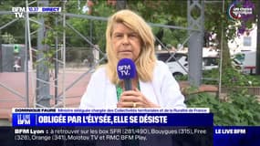 Législatives: "Ils me l'ont demandé mais sans me l'imposer": la ministre Dominique Faure évoque son désistement pour le second tour