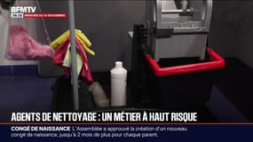 Produits chimiques, maladies, horaires...Les conditions de travail des employés du secteur du nettoyage épinglées par l'Anses