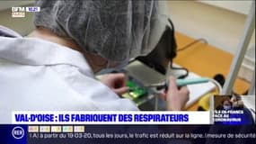 Val-d'Oise: ils fabriquent des respirateurs, indispensables dans la lutte contre le coronavirus