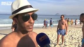 Football / Les supporters français sont sur Copacabana - 24/06