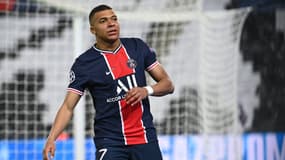 Kylian Mbappé avec le PSG
