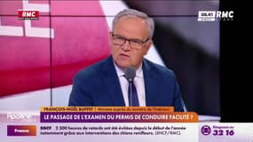 Permis de conduire : "Les délais d'attente entre la réussite de l'examen théorique et pratique est considérable", regrette François-Noël Buffet, ministre auprès du ministre de l’Intérieur