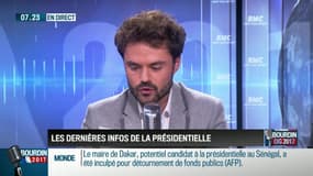QG Bourdin 2017 : Sondage Elabe pour BFMTV : Marine Le Pen et Emmanuel Macron au coude à coude au premier tour - 08/03