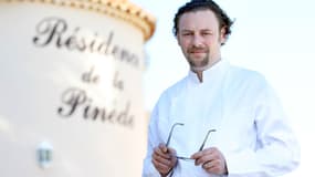 Arnaud Donckele en avril 2013 à Saint-Tropez.