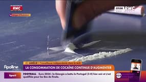 La consommation de cocaïne continue d'augmenter