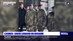 Le maire de Cannes David Lisnard en Ukraine pour accompagner du matériel humanitaire