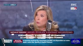 "Un bracelet électronique pour les hommes coupables de violences conjugales": ce que propose la liste "A voix égales" aux Européennes