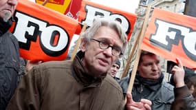 Jean-Claude Mailly, secrétaire général de Force ouvrière