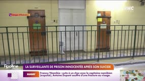 Une surveillante de prison innocentée après son suicide