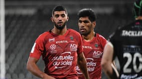 Swan Rebbadj lors Bristol-Toulon