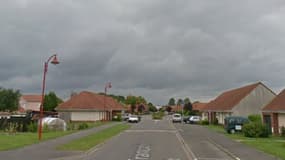 L'avenue François Mitterrand d'Ostricourt, théâtre du drame 