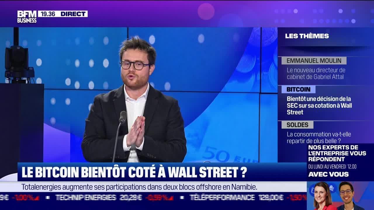 Le bitcoin bientôt coté à Wall Street ? - 10/01