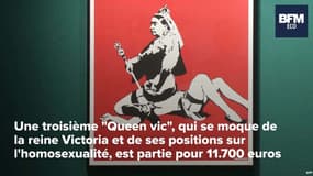 Vente Banksy à Paris: les oeuvres sont parties à des prix bas