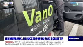 Les Mureaux: le succès d'un taxi collectif à 2 euros